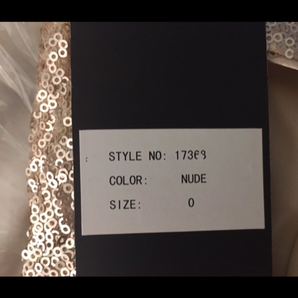 La Femme Sequin dress XS/00 - Picture 4 of 4